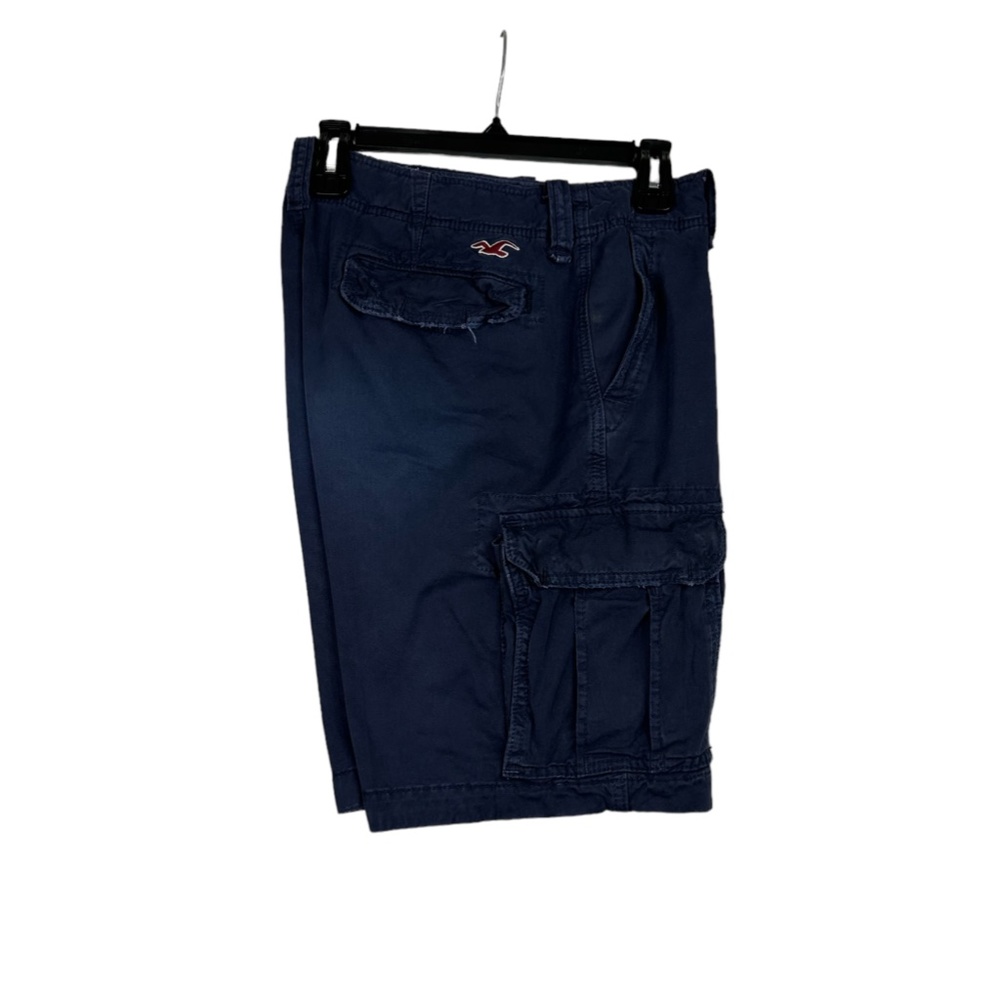 Mens Hollister Blue Cargo Shorts size 31